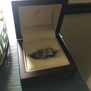 Tungsten engagement ring size 10 1/2 and 11